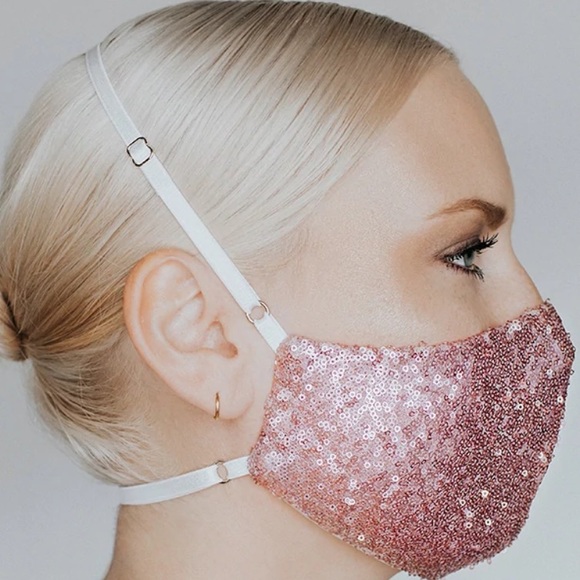 Disco Ball Katie May Revolve Mask New Revolve - Picture 2 of 3